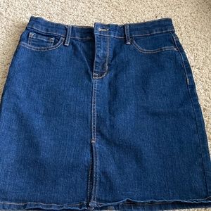 Denim skirt petite